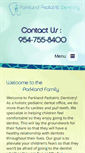 Mobile Screenshot of parklandpediatricdentistry.com